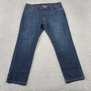 Lucky Brand Jeans Mens 38x30 Blue 221 Straight Leg Medium Wash Stretch Denim